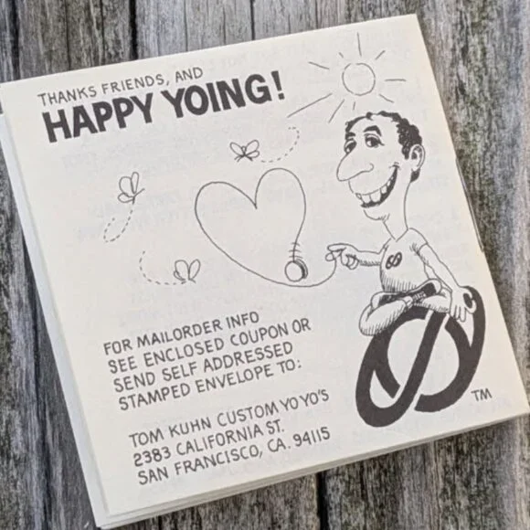 Vintage Tom Kuhn No Jive 3 in 1 Wood Yo-Yo - Picture 9 of 14